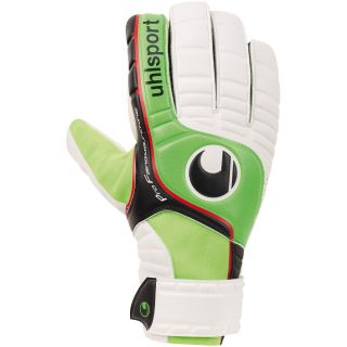 uhlsport Fanghand Soft HN Soccer Glove   Size: 5, Flash Green/black (1000333 01 