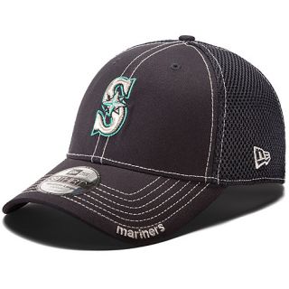 NEW ERA Mens Seattle Mariners Neo 39THIRTY Structured Fit Cap   Size: S/m, Navy