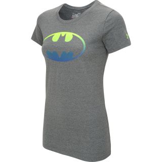 UNDER ARMOUR Womens Alter Ego Batgirl Semi Fitted Short Sleeve T Shirt   Size: