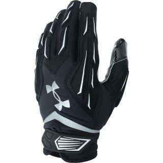 UNDER ARMOUR Adult Fierce V Football Gloves   Size: Xl, Black