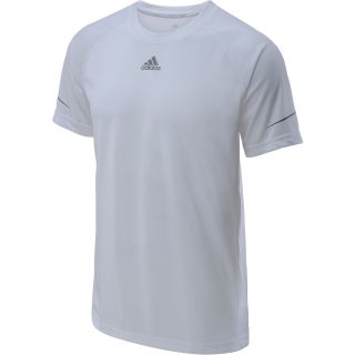 adidas Mens Sequencials Short Sleeve Running T Shirt   Size: 2xl, White