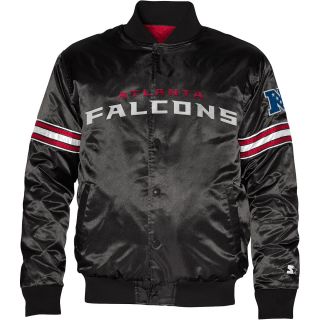 Atlanta Falcons Logo Black Jacket (STARTER)   Size Xl