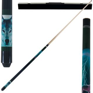 Trademark Global Wolf Cue Stick   Includes Free Case (40 588WOLF)