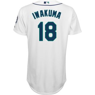 Majestic Athletic Seattle Mariners Hisashi Iwakuma Authentic Home Jersey   Size: