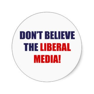 Liberal Media Stickers