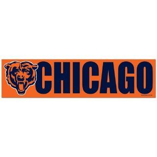 NFL Football Chicago Bears Bumper Sticker (2 Pack) : Sports & Outdoors