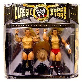 WWE Classic Superstars 2 Pack   Randy Orton and Bob Orton Jr. Figures: Toys & Games