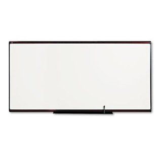 Quartet Total Erase Marker Board, 96 x 48 Inches, White, Mahogany Frame (TE548M) : Dry Erase Boards : Office Products