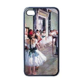 The dance class By Edgar Degas Black iPhone 4/4s Case: Cell Phones & Accessories