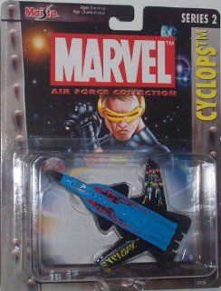 Maisto Ultimate Marvel Air Force Cyclops Su 47 Airplane Diecast X Men Plane: Toys & Games