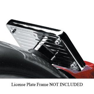 Arlen Ness 12 553 Grooved License Backing Plate for Harley Davidson: Automotive