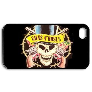 LVCPA Retro Guns N Roses Band Printed Hard Plastic Case Cover for Iphone 4/Iphone 4S (7.03)CPCTP_540_10: Cell Phones & Accessories