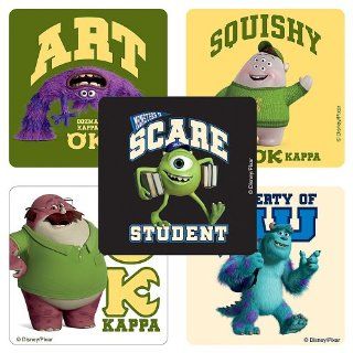 Disney Monsters University Stickers   Party Favors   75 per Pack Toys & Games