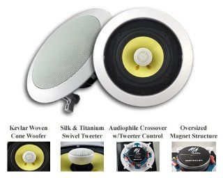 2 MA Audio MAT 541 2Y Home Theater In Wall Surround Sound Speakers: Electronics