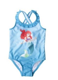 Ariel Toddler/Girls' Ariel 1 Piece Swimsuit   UPF 50+ (2T): Clothing