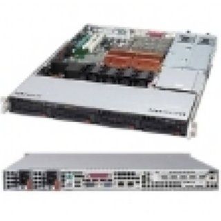 Supermicro 500 Watt 1U Rackmount Server Chassis (CSE 815TQ R500CB): Computers & Accessories