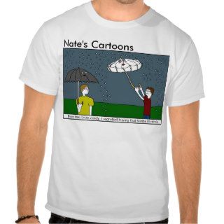 Nate's Cartoons Umbrella Shirt