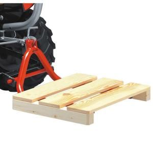 BERG Toys Red Pallet Fork with Wood Pallet for Full Size Pedal Go Karts 15.60.55