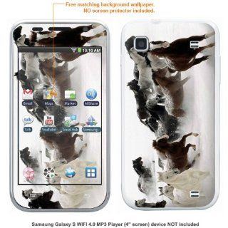 Protective Decal Skin Sticke for Samsung Galaxy S WIFI Player 4.0 Media player case cover GLXYsPLYER_4 547: Cell Phones & Accessories
