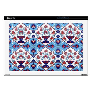 Iznik Tile Computer Skin Decal For Laptop