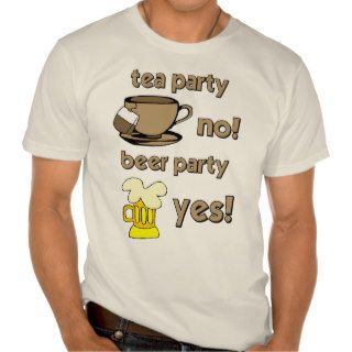 Funny tea party tshirts