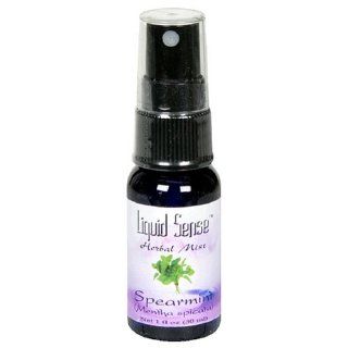 Liquid Sense Herbal Mist, Spearmint, 1 Fluid Ounce (30 ml)  Scented Oils  Beauty