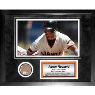 Steiner Sports MLB San Francisco Giants Aaron Rowand 11 x 14 inch Mini Dirt Collage : Sports Related Collectible Photomints : Sports & Outdoors
