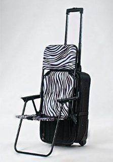 Ride On Carry On Travel Child Seat Luggage Attachment   Zebra  Baby