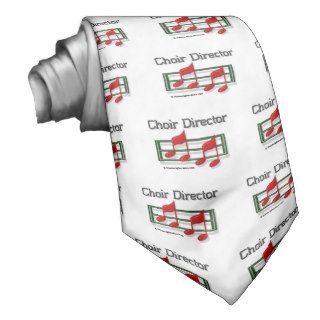 Choir Director Notes Necktie