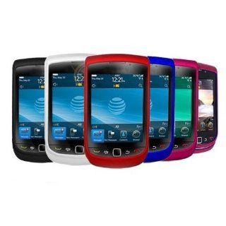 6 in 1 Colorful Colorful Hard Skin Case Cover Accessories for AT&T RIM BlackBerry Torch series: Cell Phones & Accessories