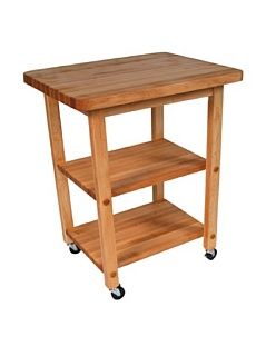 Small Kitchen Appliance Wooden Cart: Furniture & Decor