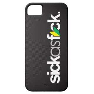 JDM sickasfck Faux Carbon Fiber iPhone 5 Cover