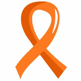 Leukemia Orange Ribbon 3 Photo Sculpture