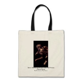 Saturn Devouring His Son The Pinturas Negras Tote Bag