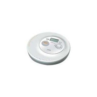 Jwin Jxcd566Wht Portable Audio Cd Player With Anti Skip Protection (White)  Personal Cd Players   Players & Accessories
