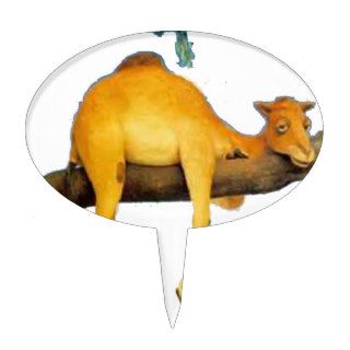 Hump Day Camel .. Overblown Cake Toppers