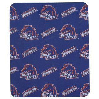 College "Allover" Logo Fleece Throw Blankets   Boise State Broncos  Sports Fan Throw Blankets  Sports & Outdoors