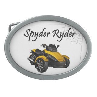 Spyder Ryder Belt Buckle with NO Spider