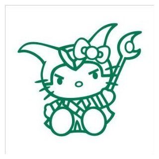 (2x) Hello Kitty Avengers Loki (SIZE 7" STICKERS) vinyl decal logo