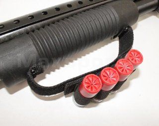 Tactical Mossberg 500 590 Remington 870 12 Gauge Shotgun Handguard Staps 20 GA Shells Holder : Gun Slings : Sports & Outdoors