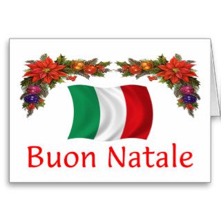 Italy Christmas Card