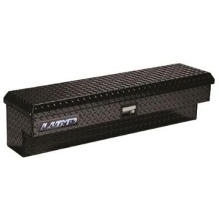 Lund 48 in. Side Bin Truck Tool Box with Full Or Mid Size, Full Lid, Aluminum, Black LAL480BK