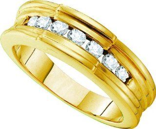 0.25CTW DIAMOND FASHION MENS BAND: Jewelry