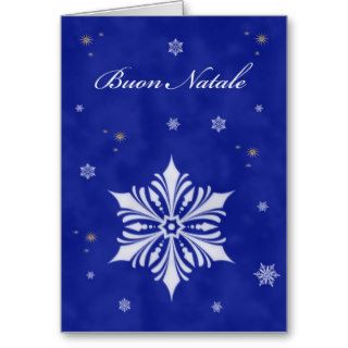 Buon Natale Italian Christmas Card