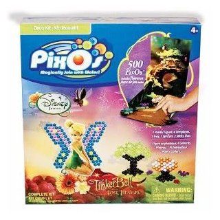 Toy / Game Awesome Pixos Disney Fairies   Sprayer, Plastic Character, Sticky Dots, Resuable Themed Package Toys & Games