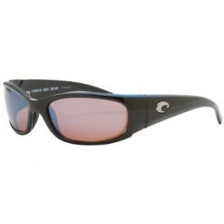 Costa Del Mar Hammerhead Sunglasses   Black Frame   Silver Mirror COSTA 580 Lens: Clothing