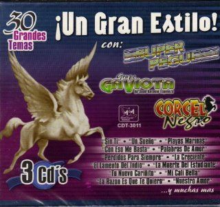 30 Grandes Exitos Con Super Pegue ,Grupo Gaviota Y Corcel Negro: Music