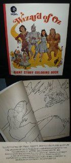 Wizard of Oz 1976 Giant Coloring Book Unused Vintage MGM : Reusable Grocery Bags : Everything Else