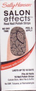 Sally Hansen Salon Effects   606 Antique Chic / Rock of Ages   Nail Polish Strips : Beauty
