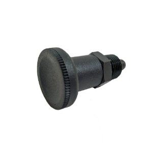 GN 607.1 Series Steel Lock out Type Short Indexing Plunger without Lock Nut, M12 x 1.5mm Thread Size, 10mm Thread Length: Metalworking Workholding: Industrial & Scientific